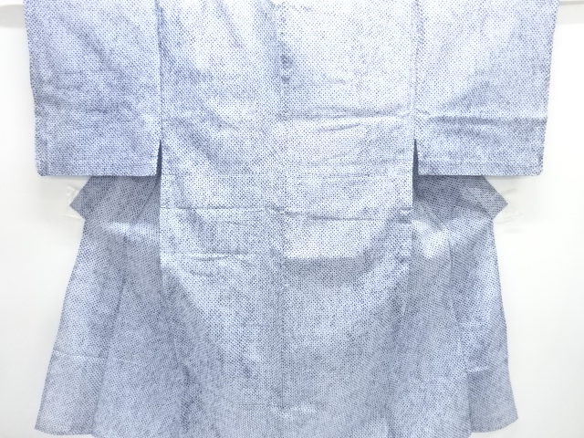 未使用品　有松鳴海本絞り男物着物（キングサイズ）